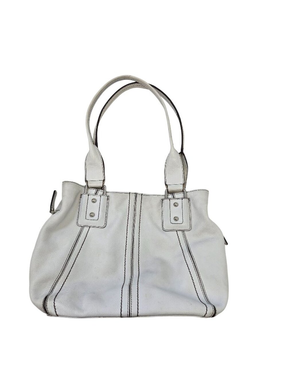 Clarks Pebble Leather Satchel Handbag